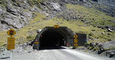 The Homer Tunnel